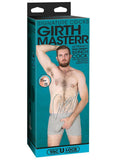 Doc Johnson Signature Cocks Ultraskyn Girthmasterr Dildo with Removable Suction Cup 8.5in - Vanilla