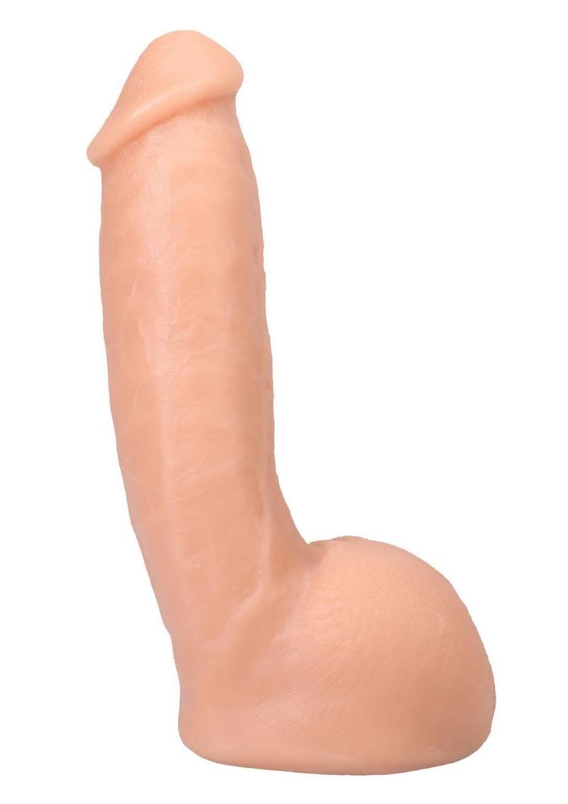 Doc Johnson Signature Cocks Ultraskyn Girthmasterr Dildo with Removable Suction Cup 8.5in - Vanilla