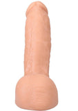 Doc Johnson Signature Cocks Ultraskyn Girthmasterr Dildo with Removable Suction Cup 8.5in - Vanilla