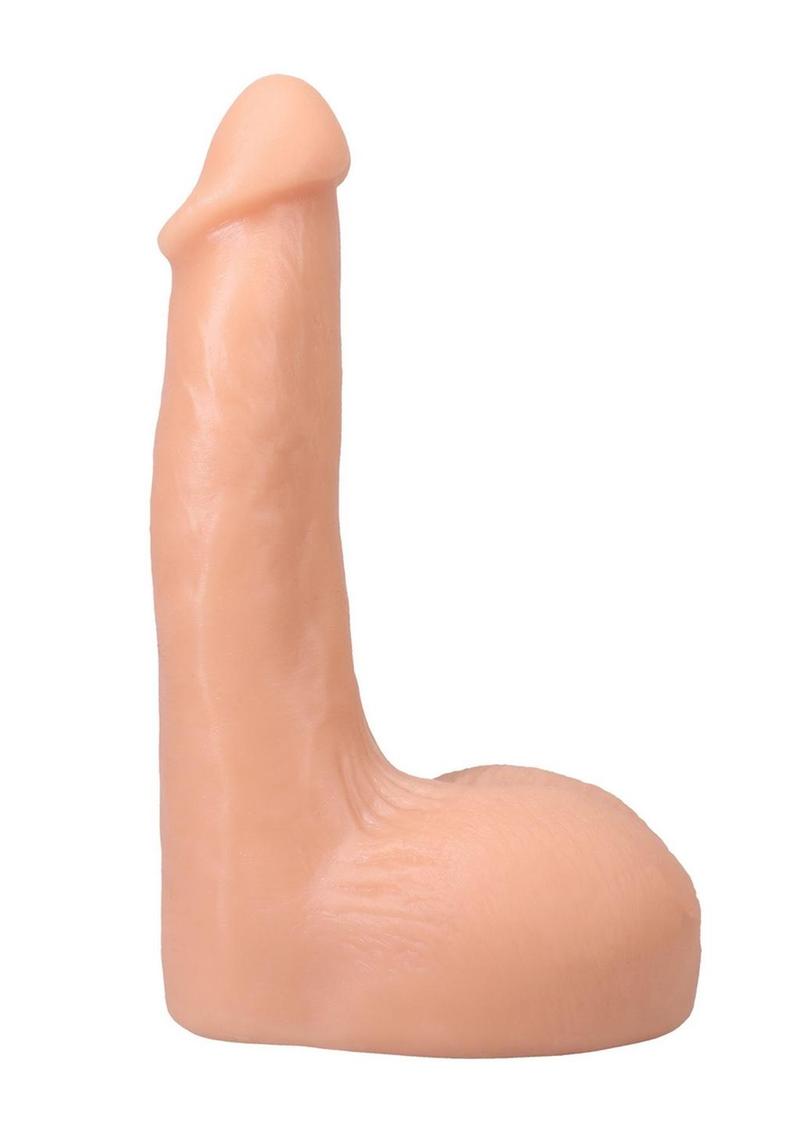 Doc Johnson Signature Cocks Ultraskyn The Flesh Mechanic Dildo with Removable Suction Cup 8.5in - Vanilla