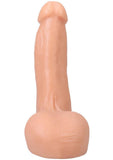 Doc Johnson Signature Cocks Ultraskyn The Flesh Mechanic Dildo with Removable Suction Cup 8.5in - Vanilla