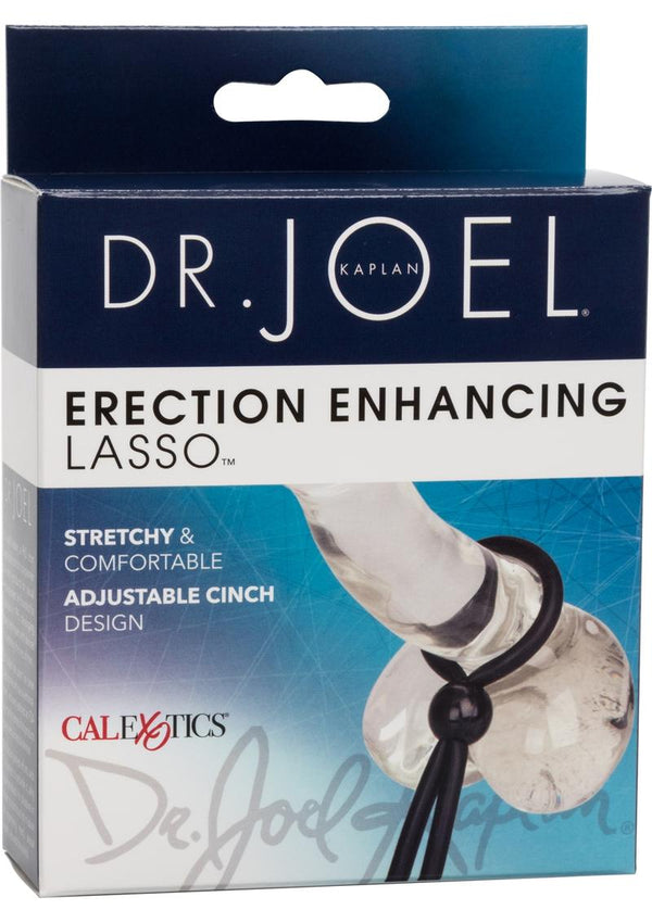 Dr. Joel Kaplan Erection Enhancing Lasso Adjustable Cock Tie - Black