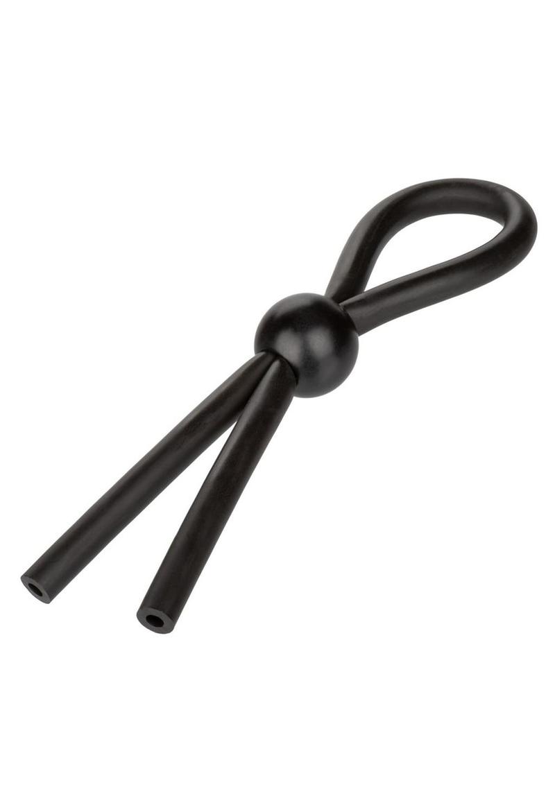 Dr. Joel Kaplan Erection Enhancing Lasso Adjustable Cock Tie - Black