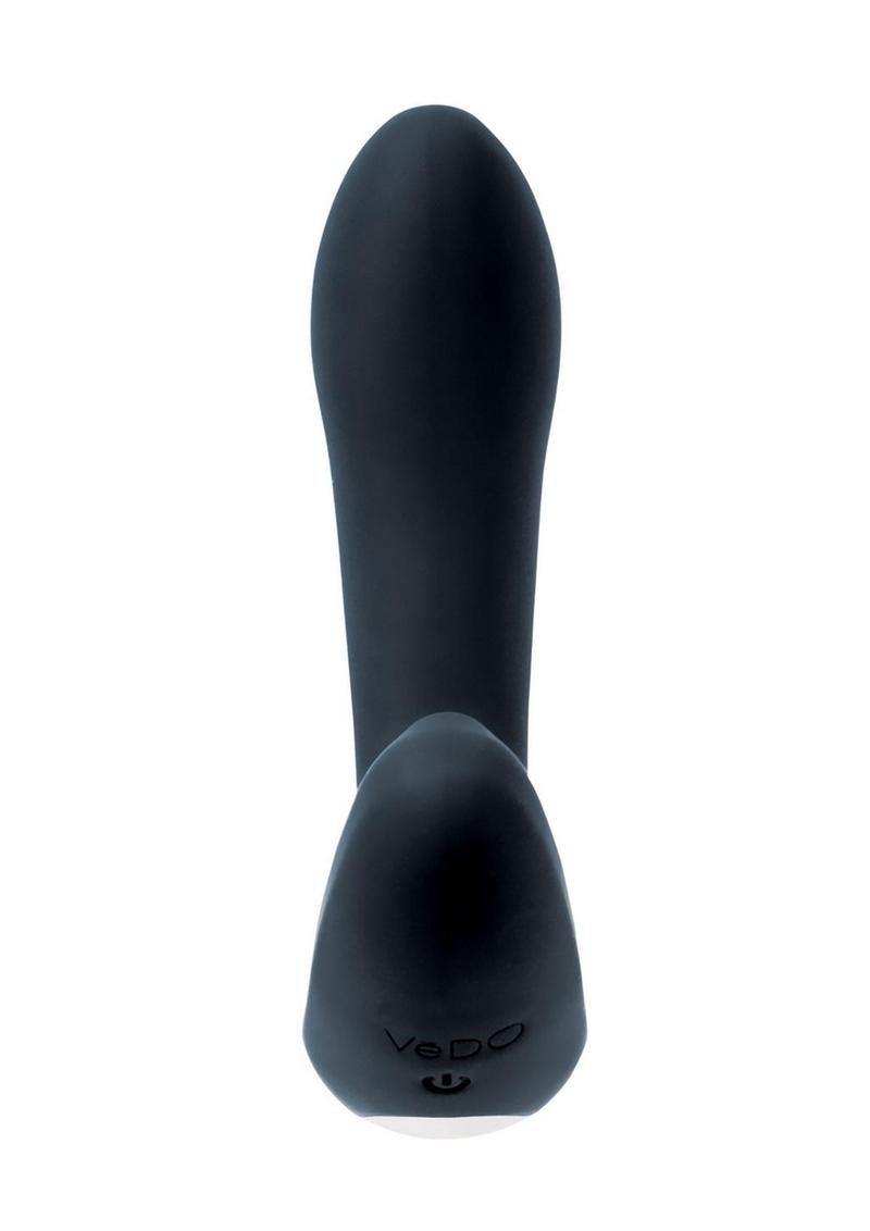 VeDo Volt Rechargeable Silicone Prostate Massager - Black