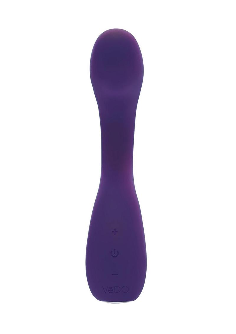VeDo Desire Rechargeable Silicone G-Spot Vibrator - Purple