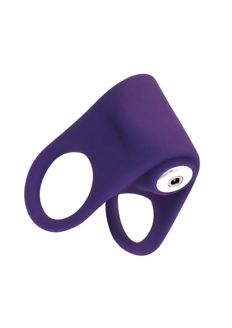 VeDo Hard Rechargeable Silicone Cock Ring - Purple