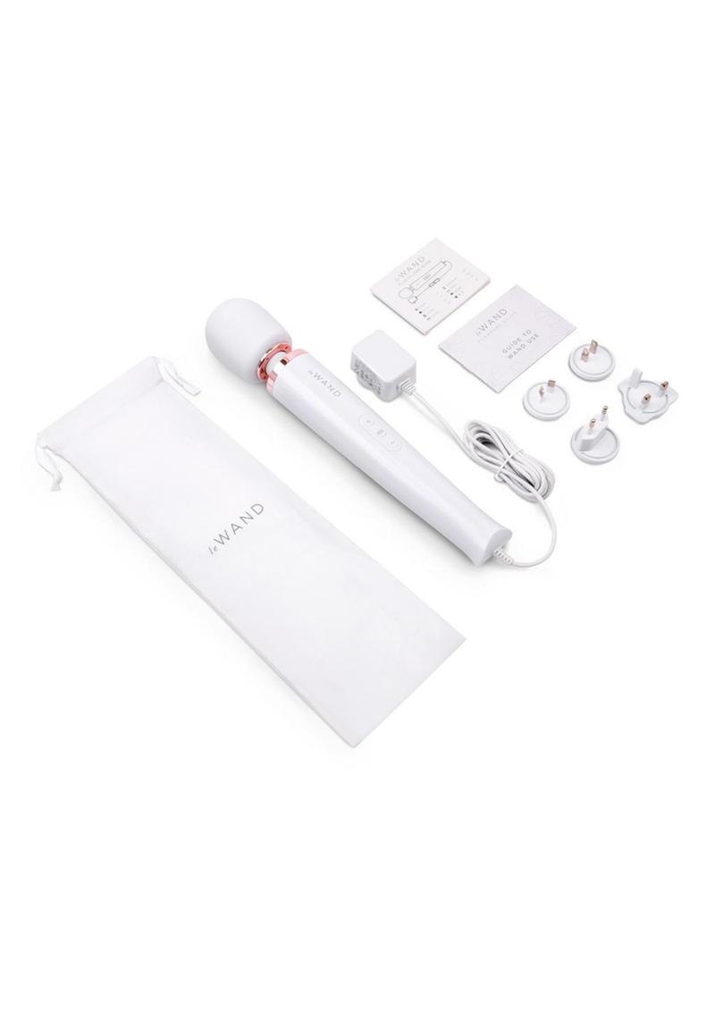 Le Wand Plug-in Massager - Sky White