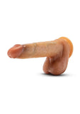 Renaissance Davinci Silicone Sliding Foreskin Dildo 8in - Caramel