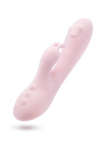 Play with Me Fairy Flutter Rechargeable Silicone Rabbit Vibrator - Pink