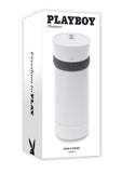 Playboy Twist &amp; Stroke Rechargeable Masturbator - White