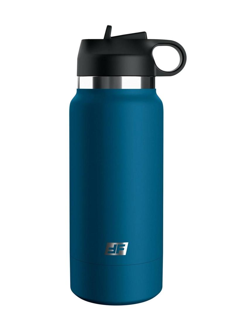 PDX Plus Fuck Flask Private Pleaser Pussy Stroker - Vanilla/Blue