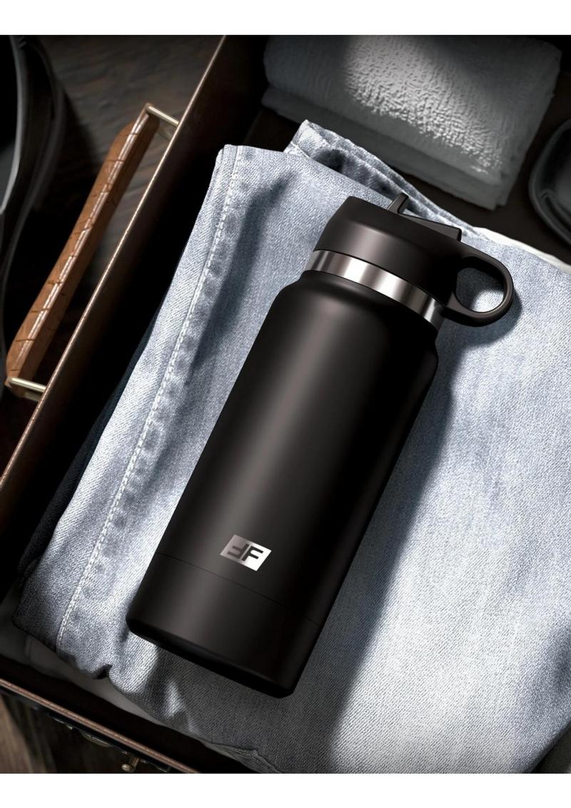 PDX Plus Fap Flask Thrill Seeker Stroker - Frosted/Black