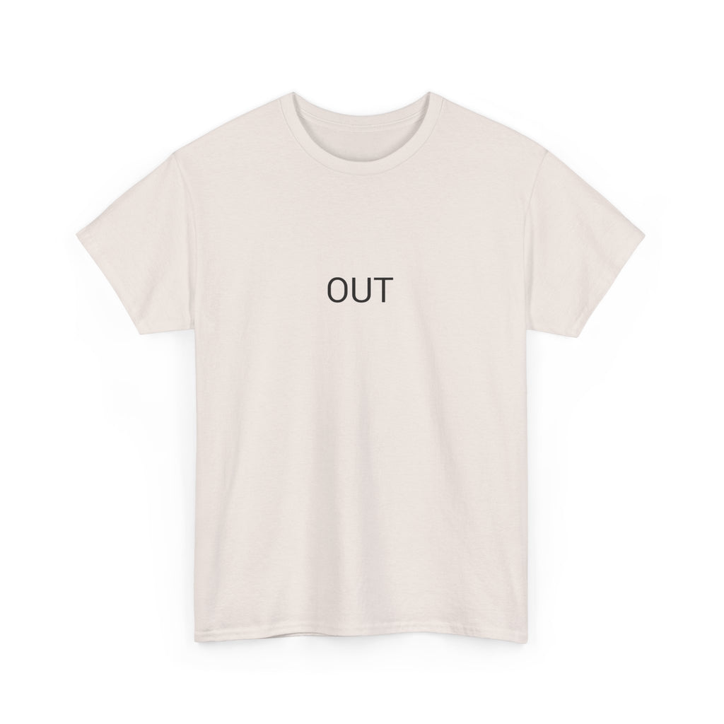 OUT TEE BY CULTUREEDIT AVAILABLE IN 13 COLORS