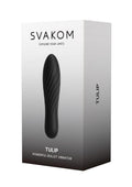 Svakom Tulip Rechargeable Silicone Bullet - Black