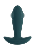 Gender X Tunnel Tapper Rechargeable Silicone Anal Plug - Green