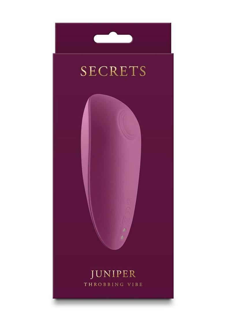 Secrets Juniper Rechargeable Silicone Massager - Magenta