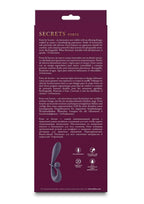 Secrets Forte Rechargeable Silicone Rabbit Vibrator - Purple