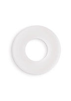Firefly Bubble Ring Glow in The Dark Cock Ring - Medium - White