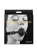 Fetish & Fashion Janice Ball Gag - Black