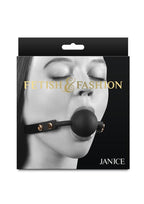 Fetish & Fashion Janice Ball Gag - Black