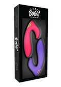 BOGO G-Spot Rechargeable Vibrator - Pink/Purple
