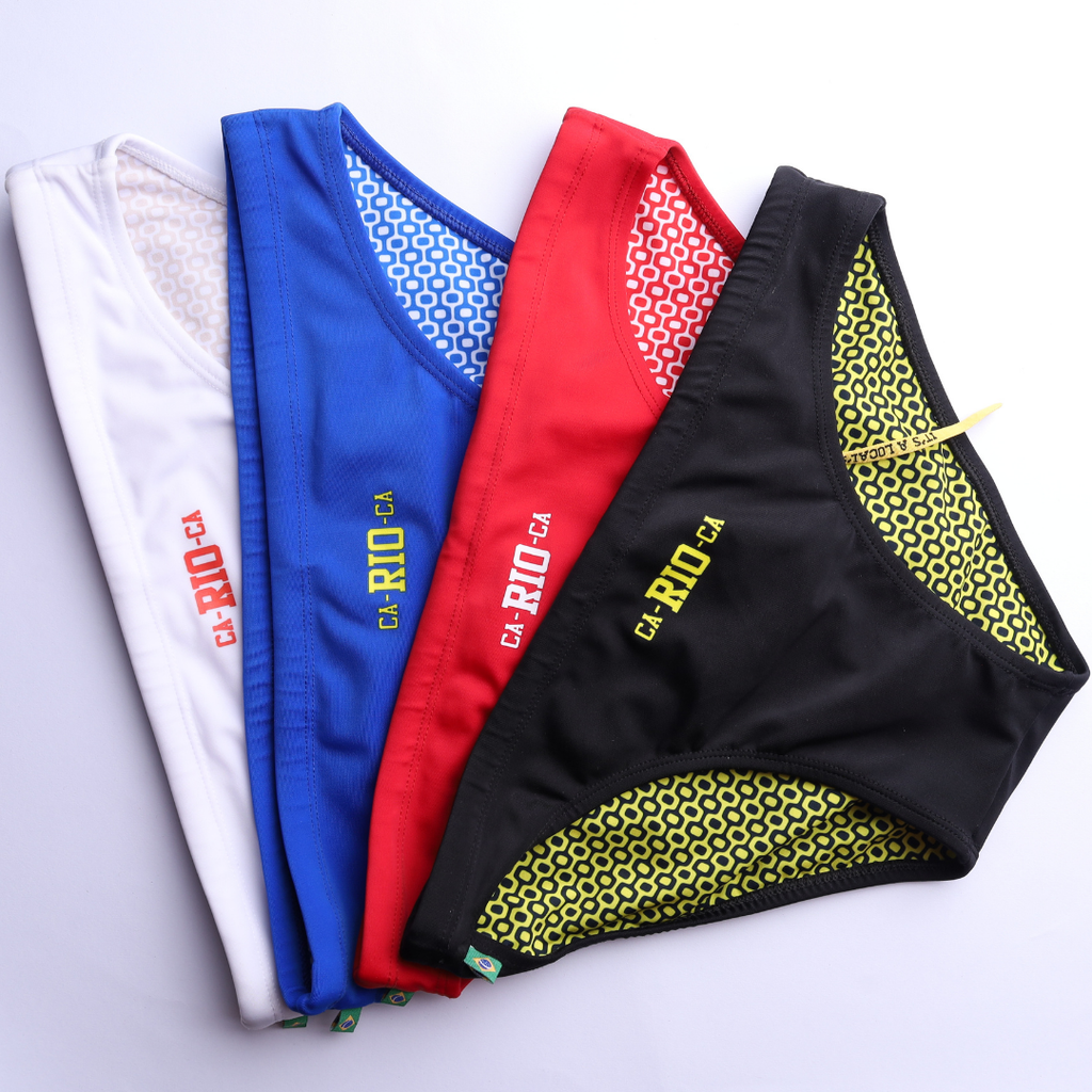 CA-RIO-CA LOGO SWIM Bikini - Men's Swimming Sunga - Beachwear for Men