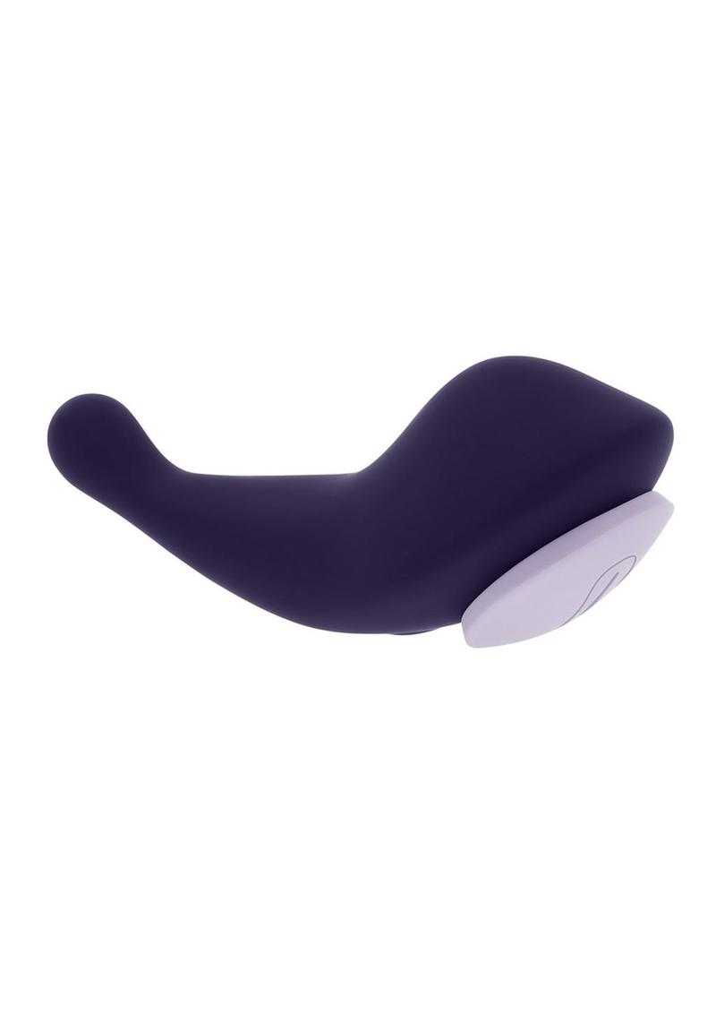 Panty Party Rechargeable Silicone Panty Vibrator with Remote Control - Purple