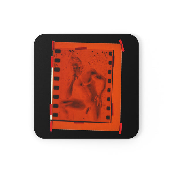 90S VINTAGE GAY PORN TRANSPARENCY Coaster Set #2