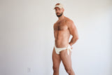 GYMNASIUM THE TIE SIDE SWIM BRIEF BONE