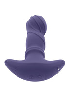 Gender X Ring It Rechargeable Silicone Anal Plug with Remote Control - Blue