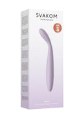 Svakom CICI 2 Rechargeable Silicone App Control G-Spot Vibrator - Lavender