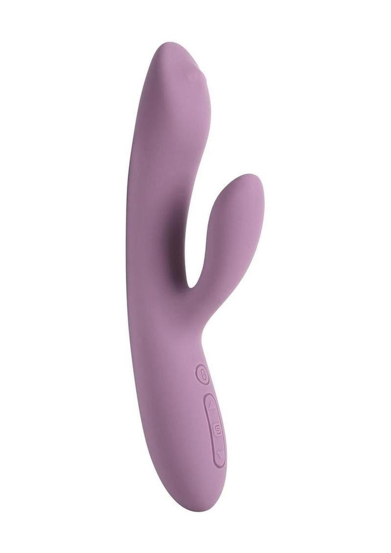 Svakom Trysta Neo Rechargeable App Control Silicone Rabbit Vibrator - Lavender