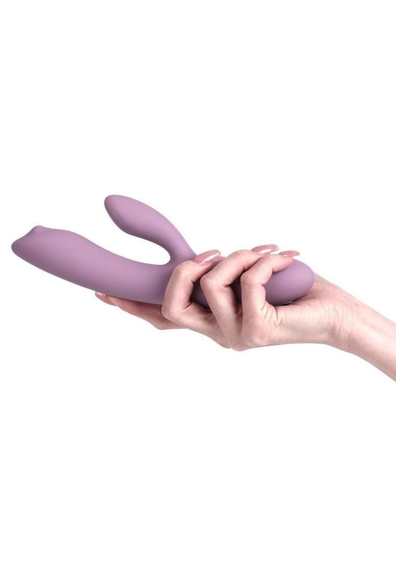 Svakom Trysta Neo Rechargeable App Control Silicone Rabbit Vibrator - Lavender