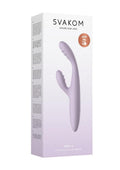 Svakom CICI Plus 2 Rechargeable Silicone App Controlled G-Spot Warming Vibrator - Lavender