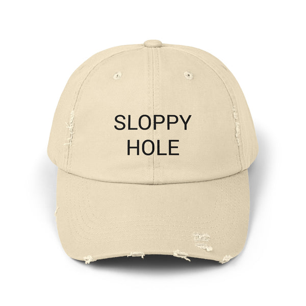 SLOPPY HOLE Distressed Cap in 6 colors