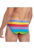 Banana Cabana Brief Rainbow