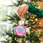 Patience Needlepoint Ornament