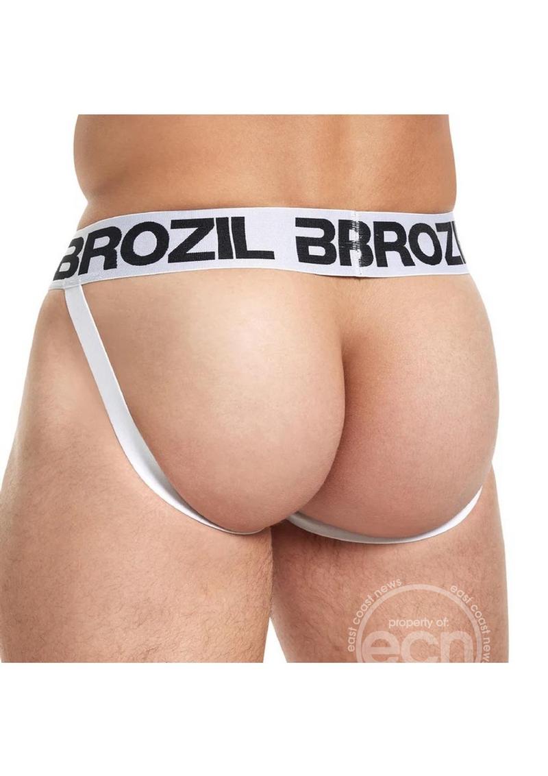Brozil Ultra Bulge Enhancing Jockstrap White