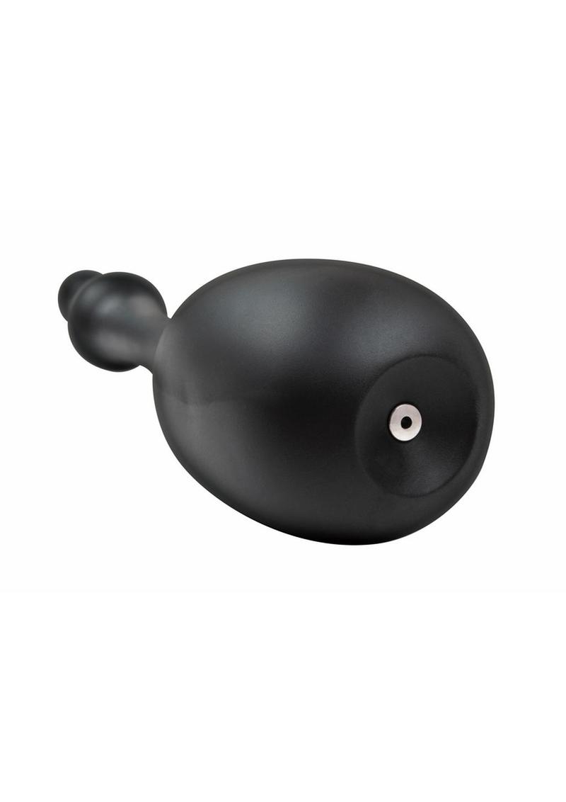 AquaClean 150ML One Way Valve Douche with Anal Bead Nozzle - Black