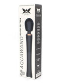 Pixey Aquawand Rechargeable Silicone Body Wand - Black Edition