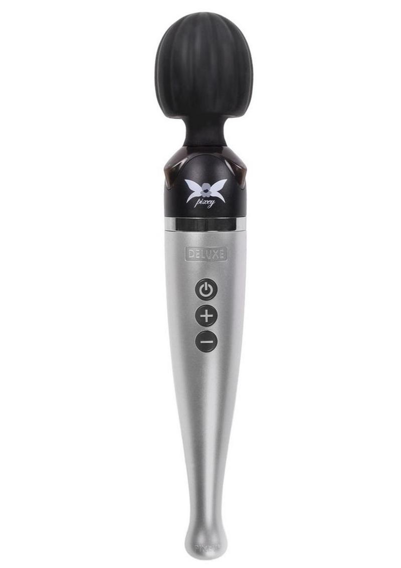 Pixey Deluxe Rechargeable Wand - Silver