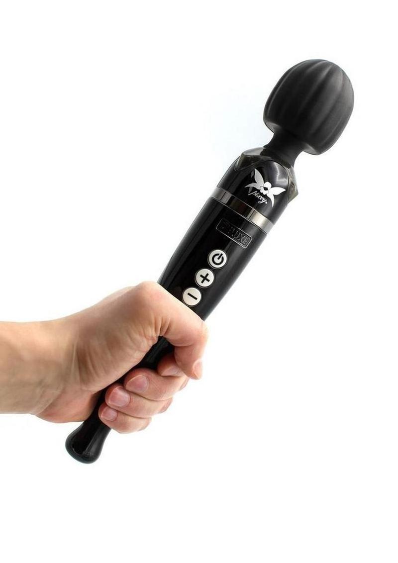 Pixey Deluxe Rechargeable Wand - Black Chrome