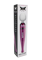Pixey Deluxe Rechargeable Wand - Pink Chrome