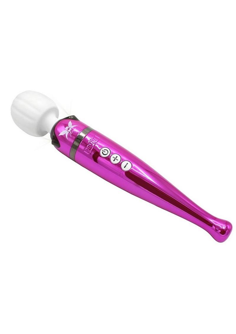 Pixey Deluxe Rechargeable Wand - Pink Chrome
