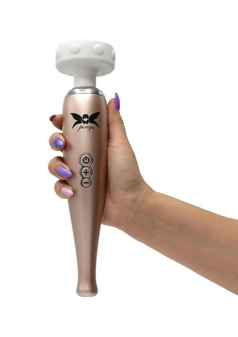 Pixey Hammerhead Rechargeable Wand - Rose Gold