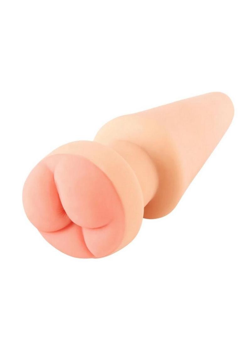 Kiotos Masturbator Dildo 2-in-1 - Buttplug & Ass - Vanilla