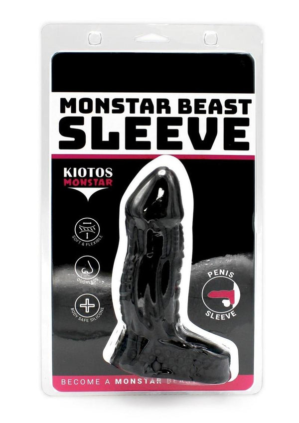 Monstar Beast Silicone Sleeve 01 - Black