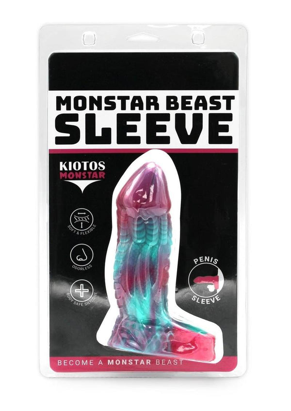 Monstar Beast Silicone Sleeve 03 - Pink/Blue