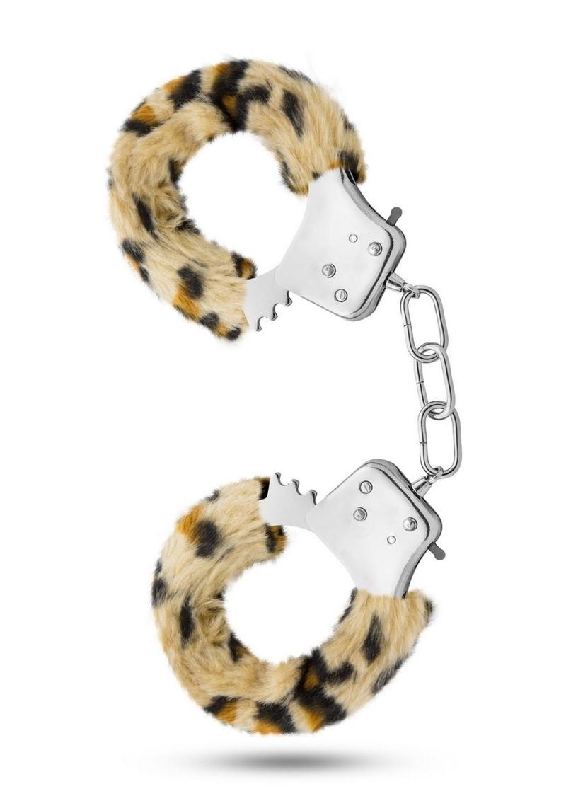 Temptasia Stainless Steel Beginner Cuffs - Leopard Print