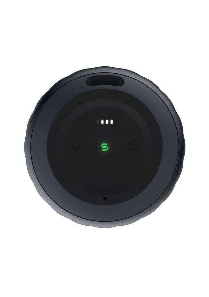 Svakom Sam Neo 2 Pro Silicone App Control Rechargeable Heating Masturbator - Navy Blue